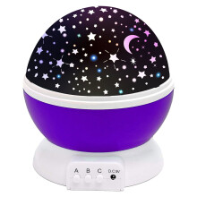 Star Projector Lamp – 360 Rotating Cosmos Night Light, Romantic Room Decor, Christmas & Kids Bedroom Lamp