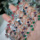 White Gold Plated Cubic Zirconia Austrian Crystal Leaf Branch Bangle Bracelets 3