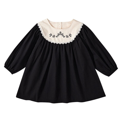 Pyjama vintage en coton pour filles de 2 à 8 ans