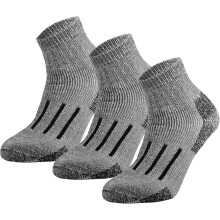 Merino Wool Ankle Hiking Socks Thermal Cushioned Quarter