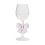 Borosilikatglas Vinglas Rosett Design 2 st 1