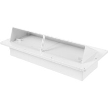 RV Vent Cover White ABS 1 Pack 11.59x5.31x3.93 in