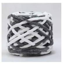 100g Chunky Knit Chenille Yarn Soft Velvet Yarn Crochet Knitting Blanket Yarn DIY Craft for Knit Sweaters, Blankets, Shoes, Scarves, Clothes