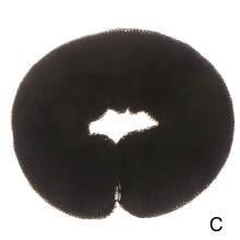 Appareil à chignon donut en mousse pour coiffure (1 unité)