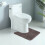 Tapis de bain vert en forme de U 10 x 20 pouces 5