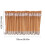Gingham Check Curtain Valance 59" x 24" Semi-Sheer Rod 3