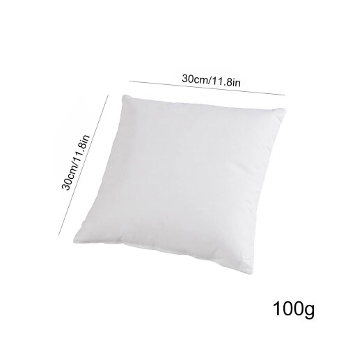 Cotton Nonwoven Square Pillow Core White Soft PP Cotton Cushion Core Vacuum Compression Packaging Insert Pillow Core for Couch Sofa Bed 1