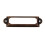 50x Drawer Cabinet Tag Pull Handle File Name Card Holder Copper 4