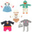 Conjunto de roupas de Natal para bonecas de 45 cm (18 polegadas) 3