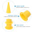 Ensemble de 8 embouts de rechange pour mastic plastique Sensethe 4
