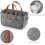 Foldable Storage Bag with Changeable Compartments | Diaper Caddy & Multi-Purpose Tote | Lightweight, Removable Inserts | 33x23x18cm 4