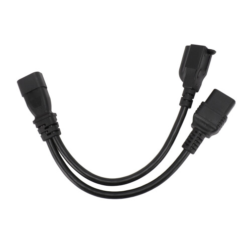 Câble IEC320 C14 vers C19 5-15R, 12,6 pouces Plug & Play 2