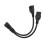 Câble IEC320 C14 vers C19 5-15R, 12,6 pouces Plug & Play 14