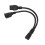 Câble IEC320 C14 vers C19 5-15R, 12,6 pouces Plug & Play 8