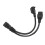 Câble IEC320 C14 vers C19 5-15R, 12,6 pouces Plug & Play 15