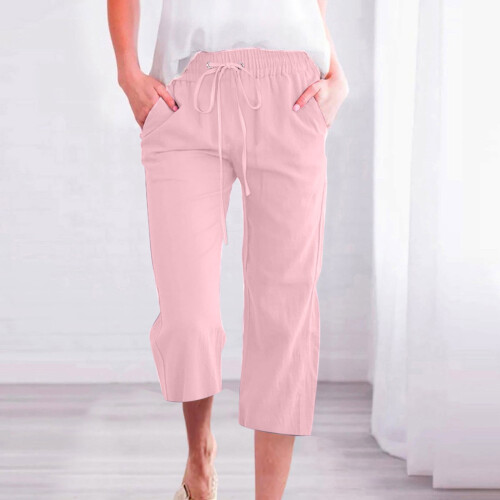 Γυναικεία Plus Size Εκκαθάριση Κάτω των 10 Γυναικεία Τζιν με Ίσια Μέση, Εσωτερική Ραφή 1