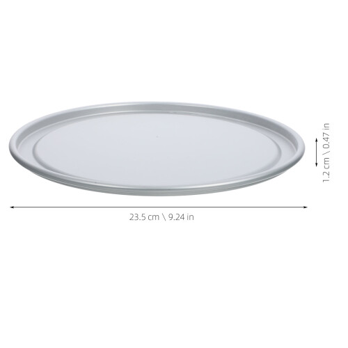 Ofenabdeckung, runder Backformdeckel aus Aluminiumlegierung, 1 Stück 1