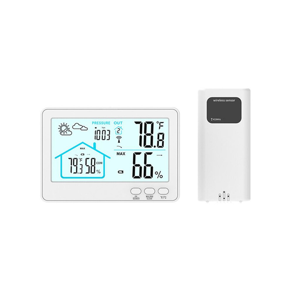 Wireless Weather Station Indoor Outdoor Thermometer Hygrometer Home Weather Forecast Clock Weather Stations A 6032189893412