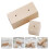 2Pcs Baking Flower Display Bases Cake Base Synthetic Material Square Simple Design Baking Use 3