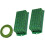 Plastic Floral Foam Cage Green 1Set Rectangular 7