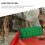 Plastic Floral Foam Cage Green 1Set Rectangular 8