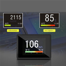 OBD -Board Car Display HUD Digital Speedometer Trip Display Speed Fuel Consumption Temperature Gauge Alarm