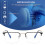 Damesbril met blauwlichtfilter – Lichtgewicht 5