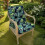 Coussin de chaise d'extérieur imperméable en polyester, coussin d'assise profonde 7