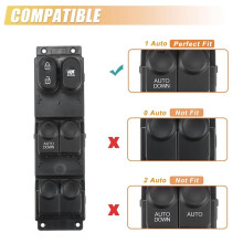 Front Left Driver Side Power Window 935701R110 93570-1R110 for Accent 2011-2017 Window Control