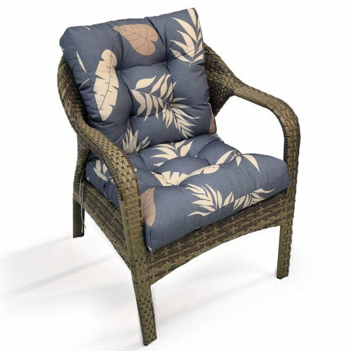Outdoor chair cushion waterproof polyester deep seat pad 1