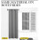 Silver Grey Blackout Curtain Panels Thermal Insulated 5