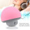 , Bluetooth Speaker Mini Portable Wireless Speaker Mushroom Subwoofer with Suction Cup Function, Pink 2