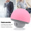 , Bluetooth Speaker Mini Portable Wireless Speaker Mushroom Subwoofer with Suction Cup Function, Pink 3