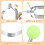 FRCOLOR 4pcs Frying Egg Cooking Ring Stainless Steel Rectangular Molding for Breakfast 2