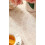 Beige Floral Rectangular Tablecloth 63x110 in 5