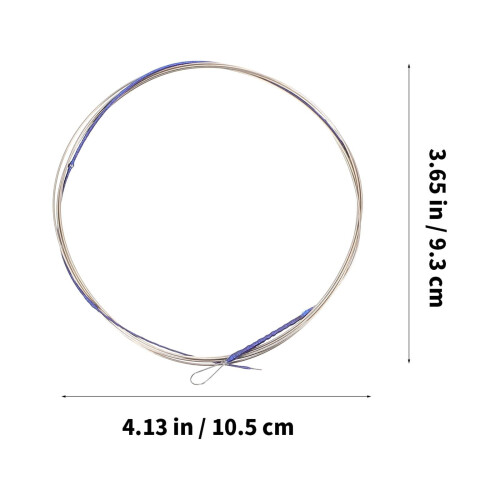 OUNONA 4pcs Pipa Strings Metal Assorted Color for Ukulele Supply 1