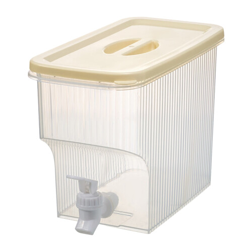 Klar køleskabsdrikkedispenser med tap 3,9 l 1