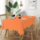 Light Pink Disposable Tablecloths 6-Pack 54 x 108 in 2