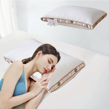 Oreiller cervical ergonomique en mousse à mémoire de forme pour dormeurs latéraux, 74 x 48 cm