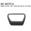 Car Headlight Adjustment  Trim Panel for  EV9 2023 2024 Multifunction Button Trim Sticker Interior Accessories 8