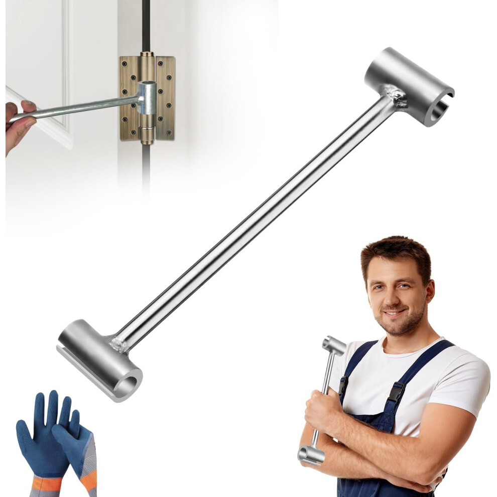 Door Hinge Adjustment Tool,Hinges Gap Adjusting Wrench,Door Hinge Repair Tool For Various Door Hinge Gaps - A(14Mm-19Mmï¼ - A(14Mm-19Mmï¼ 9448196312728