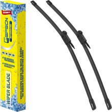 2 Scheibenwischerblätter 24" + 21" für Buick Enclave (2017–2012), Lucerne (2011–2006), Chevy Traverse (2017–2012), GMC Acadia (2016–2012),
