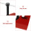 Red Metal Faucet Handle Puller 12.5x11.7x4.3cm 1 Pack 7