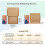 Caixas de envio em papel kraft marrom, 7x5x1 polegadas, pacote com 100 unidades. 2