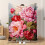 Peony Floral Flannel Blanket 150x200cm 3