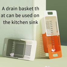 Adjustable Double-Layer Sink Drain Basket