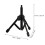 OUNONA Table Top Tripod Microphone Stand Creative Foldable 2