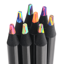 8 Pieces Rainbow Colored Pencils, Art Supplies for Kids Teens Adults, Multicolored Fun Art Pencil for Coloring, Drawing, Party Favor Bags