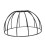 Rame abajur metal negru, pachet de 18,4x9,4 cm 4