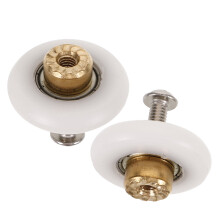 Sold 2Pcs Shower Door Rollers Replacement Runners Bathroom Glass Sliding Door Wheels